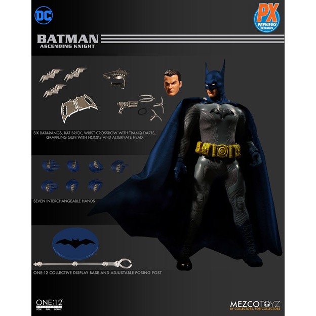 Mezco One:12 Collective Batman (Ascending Knight) PX Previews Exclusive |  Shopee Thailand