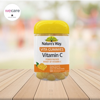 Natures Way Vitamin C Vita Gummies 120เม็ด เนเจอร์เวย์ ไวตามินซี ไวต้า กัมมี