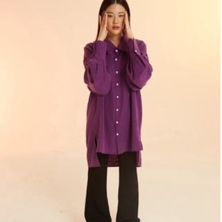 OVERSIZED SHIRT 001 เสื้อเชิ้ตโอเวอร์ไซส์ (มี3สี)