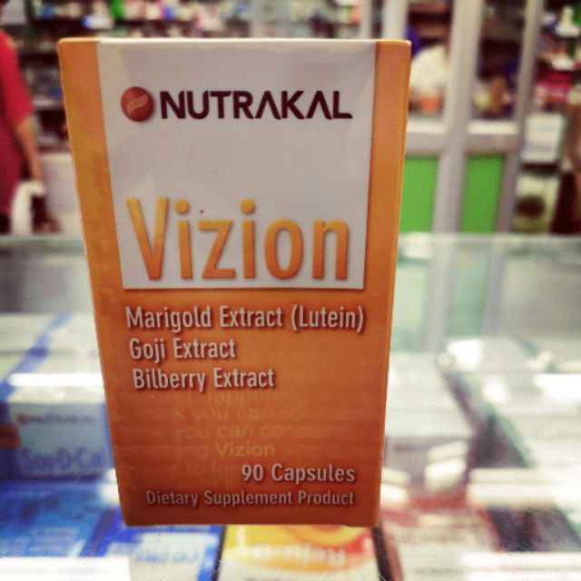 🌴 NUTRAKAL / Vizion  1ขวด 90เม็ด🌴