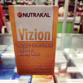 NUTRAKAL / Vizion  1ขวด 90เม็ด