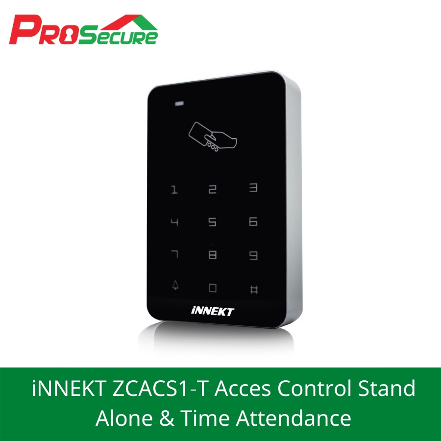 อุปกรณ์ควบคุมประตูเข้าออก iNNEKT ZCACS1-T Acces Control Stand Alone &amp; Time Attendance
