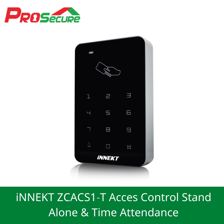 อุปกรณ์ควบคุมประตูเข้าออก iNNEKT ZCACS1-T Acces Control Stand Alone & Time Attendance