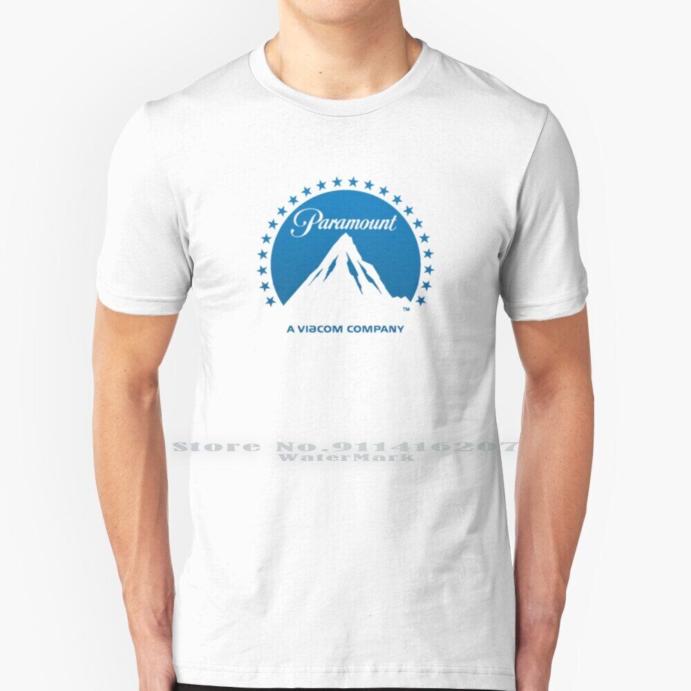โลโก้ภาพ Paramount - เสื้อยืดคุณภาพสูง ผ้าฝ้ายแท้ 100% Paramount รูปภาพโลโก้ Paramount โลโก้โลโก้ Pa