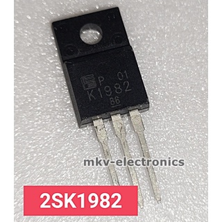 (1ตัว) K1982 , 2SK1982 , MOSFET N-CH 10A 500V TO-220FP (รหัสสินค้า M02921)