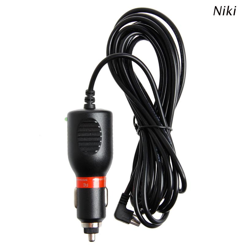 Niki Car Vehicle DC Power Charger Adapter Cord Mini USB Cable For GARMIN GPS Nuvi 1.5A