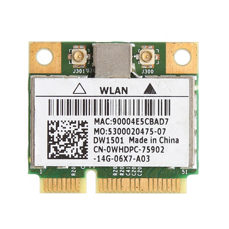 การ์ดไร้สาย CAPA Mini PCIEPCI Express WIFI 150Mbps สําหรับ Broadcom BCM94313HMG2L DW1501