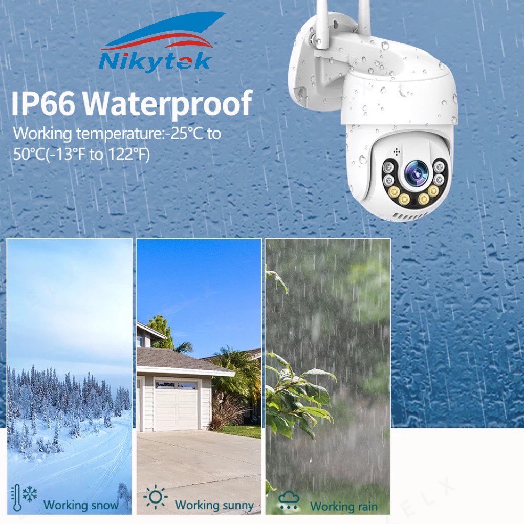ICSEE กล้องวงจรปิด IP Camera​ HD​ 8ล้านพิกเซล  กล้องวงจรปิดไร้สาย WiFi IP Camera 1080P  กันน้ำ กล้องวงจร ONVIF
