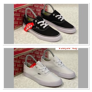 Vans Era Authentic (size36-45)2สี ดำ ขาวล้วน