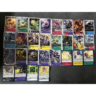 DIGIMON CARD GAME แยกใบ ภาษาญี่ปุ่น BT10 ระดับ U