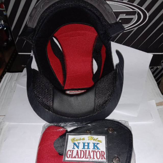 NHK gladiator โฟมชุดกระดุมเหล็ก || ฟองน้ําติดหมวกกันน็อค NHK ||