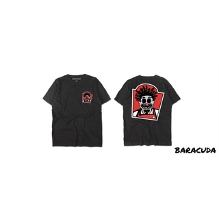 เสื้อยืดผ้าฝ้ายพิมพ์ลายแฟชั่นqiO6 เสื้อยืด BARACUDA  KFC เสื้อยืดสกรีนลาย #ค่าส่งเริ่มต้น23฿  ทน   ไซ   แนะนำ