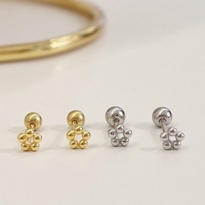 Suwann.na ต่างหู ต่างหูเงินแท้ จิว จิวเงินแท้ จิวพอนเดอริง