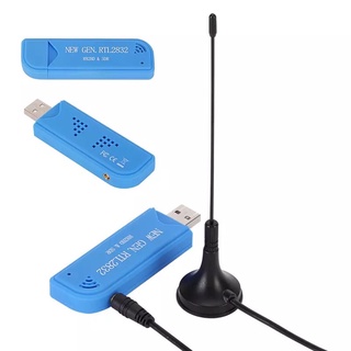 USB2.0 Digital DVB-T SDR + DAB + FM ทีวีจูนเนอร์เครื่องรับสัญญาณ RTL2832U + FC0012