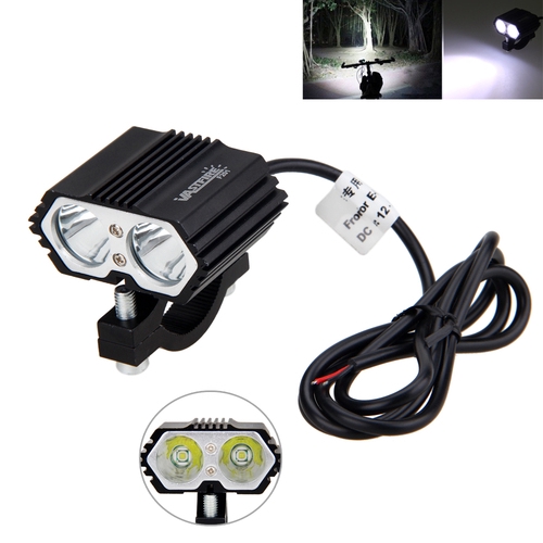 30W Spot Light 2x XM-L T6 5000lumen ไฟหน้ารถจักรยานยนต์หมอกขับรถ LED