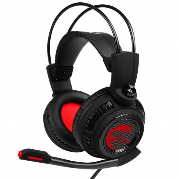 MSI DS 502 Gaming Headset Intelligent Vibration System ...