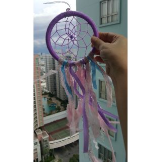 ตาข่ายดักฝัน dream catcher  ดักฝันดักโชคลาภ ป้องกันภัยอันตราย handmade สุดๆขายราคาส่งถูกมากๆซื้อ1อันก็ราคาส่งค่ะ