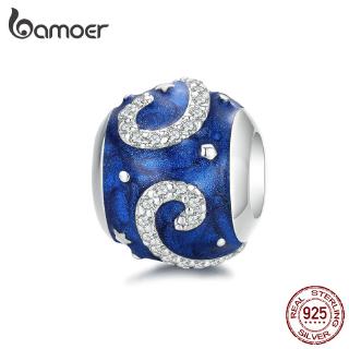 BAMOER Fashion Charm 925 Silver Fit Original Bracelet Starry Sky From Van Gogh