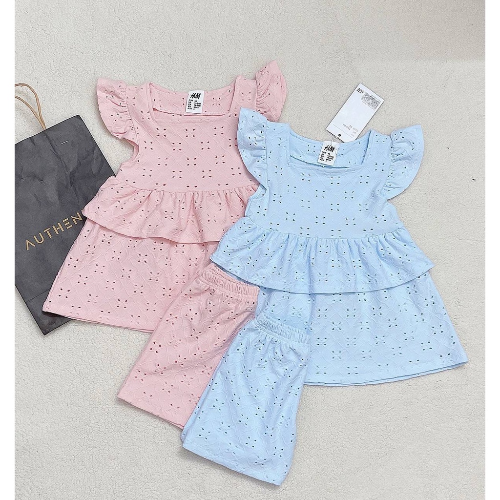 แรงบันดาลใจ HNM Premium Set Kids Baju Dress and Seluar Jalan Raya Budak