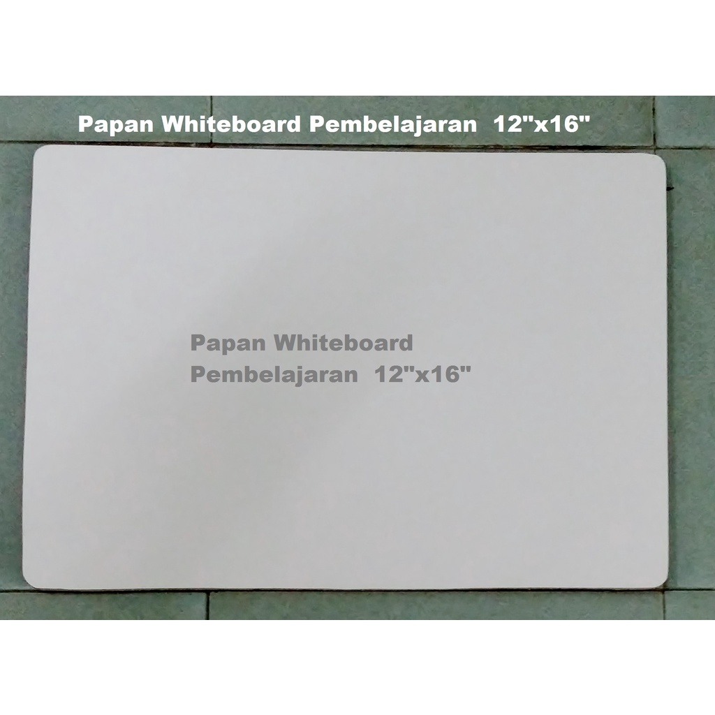 MINI WHITEBOARD PLYWOOD ขนาด: 12"x16" - WHITE BOARD (SOAL & JAWAB) - (การเรียนรู้ศตวรรษที่ 21)