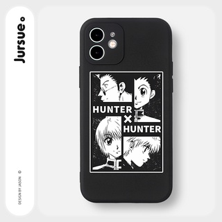 JURSUE เคสไอโฟน เคสซิลิโคนนุ่มขอบเหลี่ยมกันกระแทกการ์ตูนอนิเ…