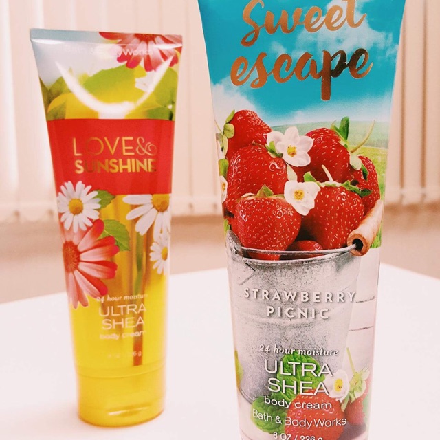 Bath and body works body lotion