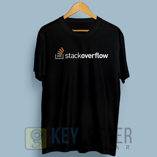 เสื้อยืด พิมพ์ลายโปรแกรมเมอร์ Stackoverflow IT 02 72