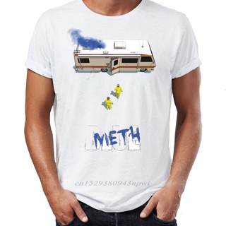 ใหม่ เสื้อยืดคอกลม ผ้าฝ้าย 100% พิมพ์ลาย Akira Breaking Bad Walter And Jessie Walking Toward The Van โอเวอร์ไซซ์ สําหรับ