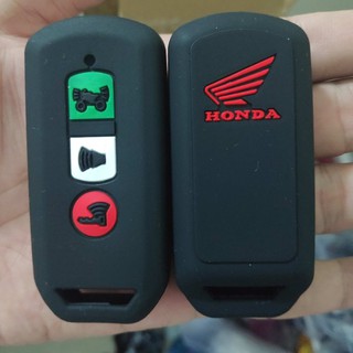 ซิลิโคนแบบหนา Honda PCX , Forza , X-ADV สีดำปุ่มหลายสี  --ส่ง kerry เก็บเงินปลายทางได้--