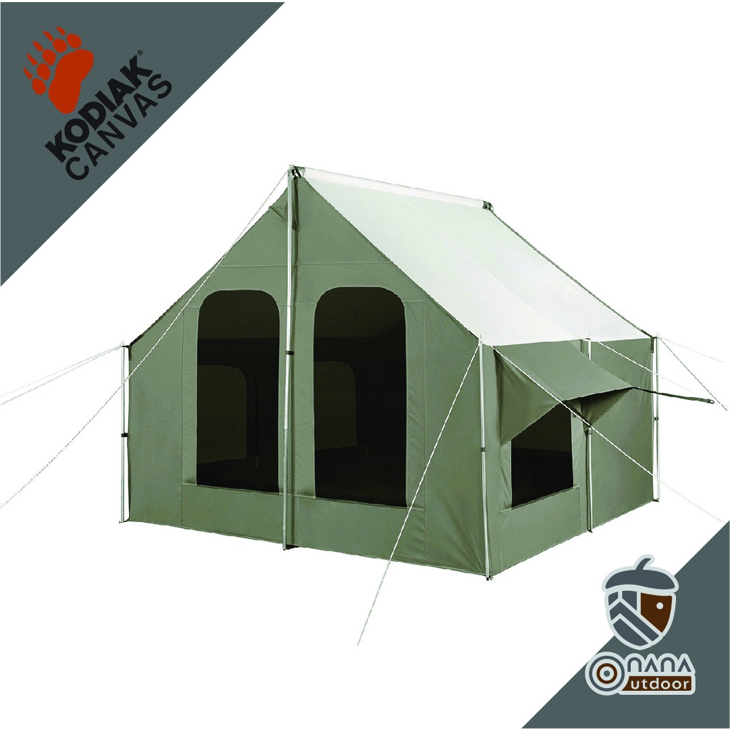 Kodiak Canvas 10x10 ft. Cabin Lodge Tent