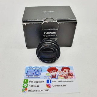 เลนส์ Fujifilm 27mm f2