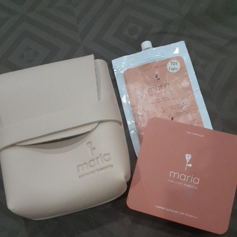 แท้💯💥💥ขายตลับcushionยี่ห้อmaria natural beauty