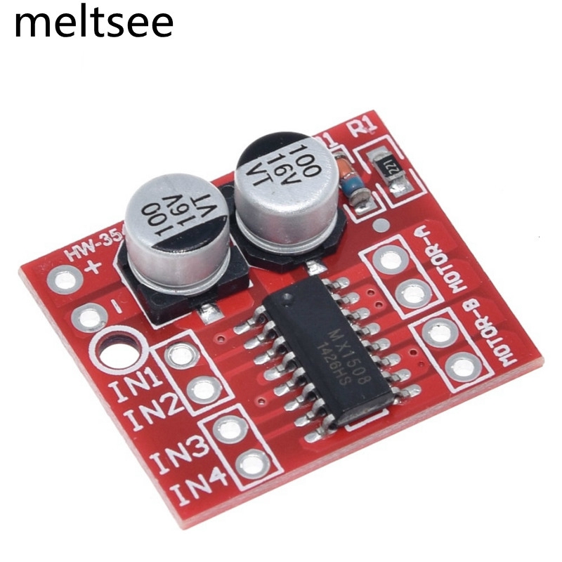 โมดูลสเตปเปอร์มอเตอร์ โมดูลขับมอเตอร์ DC 2 ช่อง PWM รวดเร็ว แบบ H-Bridge Victory L298N 2-way DC Motor Driver Module 2 Channel PWM Speed Dual H-Bridge Stepper