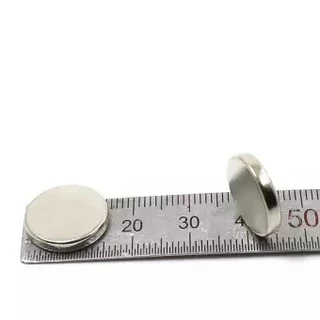 1ชิ้น แม่เหล็กนีโอไดเมียม 15x3mm กลมแบน แม่เหล็กแรงสูง ขนาด 15*3mm แม่เหล็ก Magnet Neodymium 15*3มิล magnetics 15x3มิล