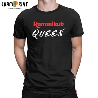 เสื้อยืดลําลอง พิมพ์ลาย Rummikub Queens สไตล์ฮิปฮอป เป็นที่นิยม ของขวัญ