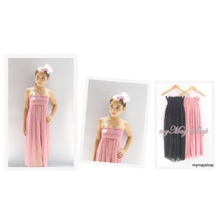 =SALE = Sweety P chiff dress เดรสอัดพลีท *สีดำ