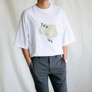 GURETO | เสื้อยืดโอเวอร์ไซส์ : You &amp; Me W