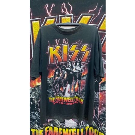 เสื้อยืดวินเทจปี2000วงkiss