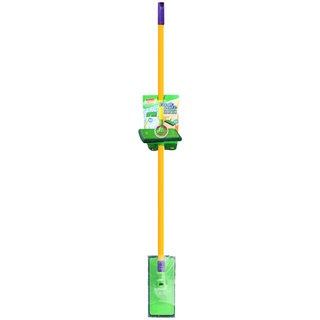 3M Scotch-Brite สก๊อตช์-ไบรต์ ไม้ขัดพื้นและผนังพร้อมใยขัดสีเขียว #XN002029926 Green Scrub Mop | FIXTOOLS SHOPEE