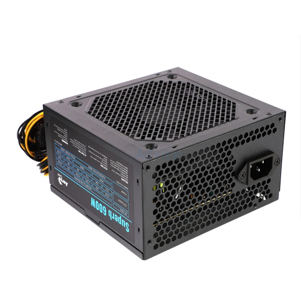 เพาเวอร์ซัพพลาย PSU (FULL) AeroCool Superb 600W.