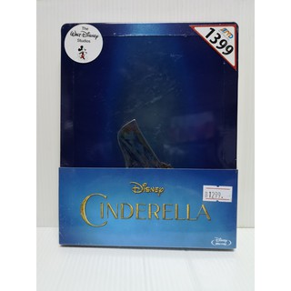 Blu-ray Steel Book : Cinderella (2015) The Movie " Lily James, Richard Madden, Cate Blanchett "