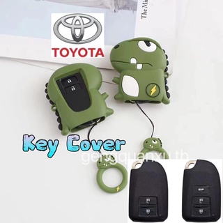 เคสกุญแจรีโมทรถยนต์สำหรับ Toyota Yaris Vios ready stock