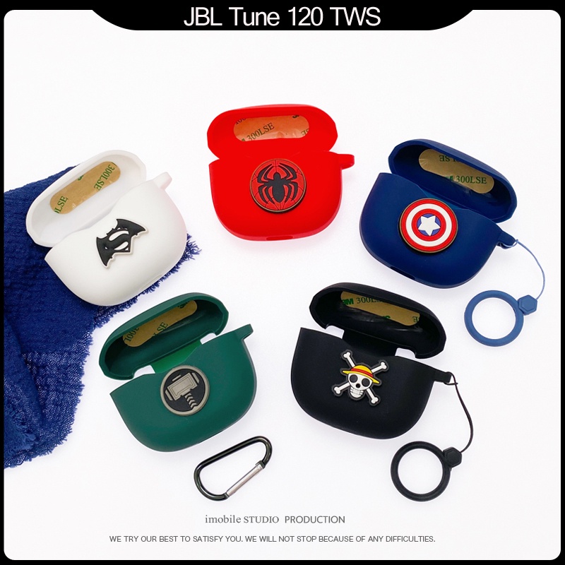 Jbl TUNE 120TWS Marvel Batman Soft เคสป้องกันสําหรับ Jbl T120tws T125