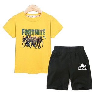 เสื้อผ้าเด็ก เครื่องแต่งกายเด็กทารก boy shirt+shorts kid set clothes