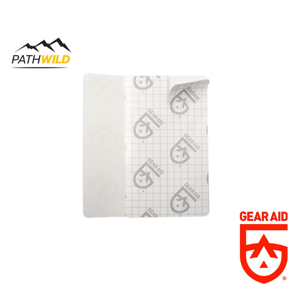 แผ่นซ่อมรอยขาดบนผ้าที่มีความยืดหยุ่น GEAR AID TENACIOUS TAPE FLEX PATCHES CLEAR 3" x 5"