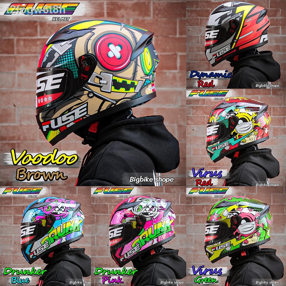 ﹊✠♛(กรอกโค้ด BBYTR25 ลด 250฿ ) หมวกกันน็อค Fuse Helmet - Razor 2021 &NRX มีให้เลือกหลายสี