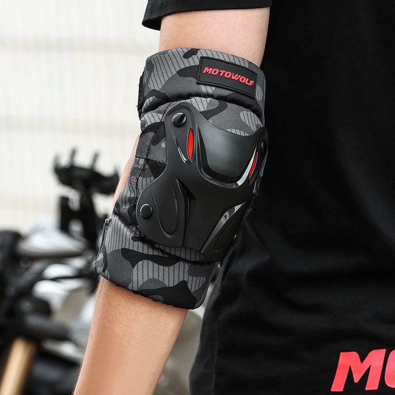 [มีโค้ดลด ทักแชท]🔥 MOTOWOLF MDL 1010 ชุดการ์ดศอกและเข่า การ์ดเข่า สนับเข่า สนับศอก สำหรับขี่มอเตอร์ไซด์ รูปที่ 7