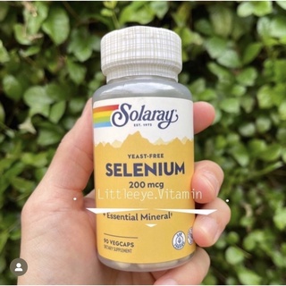 ร้านคนไทน🇹🇭ของแท้💯Solaray Selenium 200 mcg