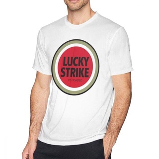 2022ใหม่ Troye Sivan เสื้อยืด Lucky Strike เสื้อยืดสนุกสนานขนาดพิเศษเสื้อยืดผู้ชายแฟชั่นแขนสั้นผ้าฝ้ายพิมพ์ลายS-3XL