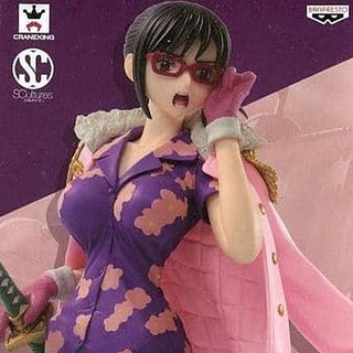 Tashigi ของแท้ JP แมวทอง - Scultures Banpresto [โมเดลวันพีช]